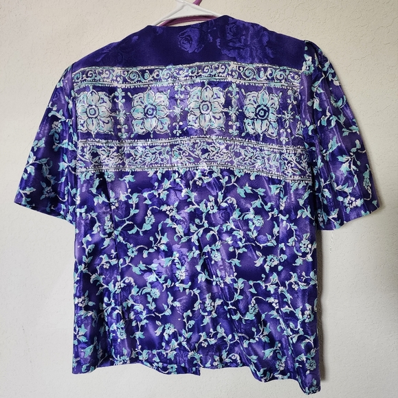 Vtg Petite blouse - Picture 3 of 7